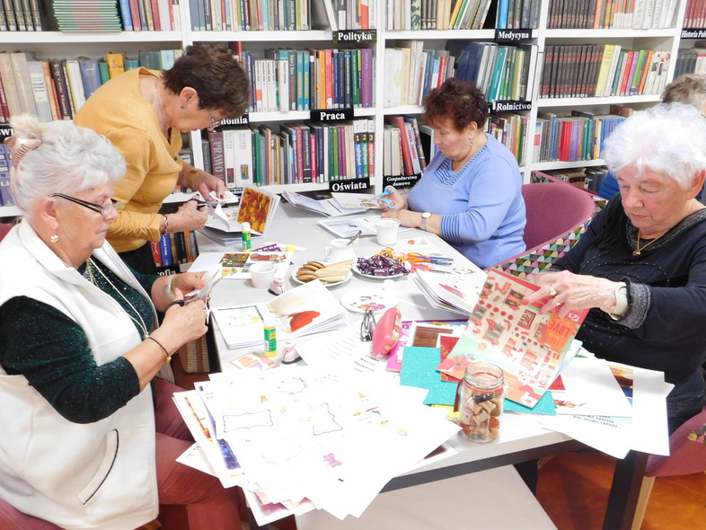 Kreatwyne warsztaty dla seniorów - 14.10.2021