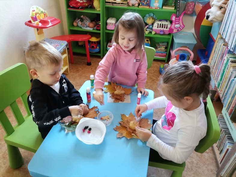 Warsztaty biblioteczne - Czacz 26.10.2021