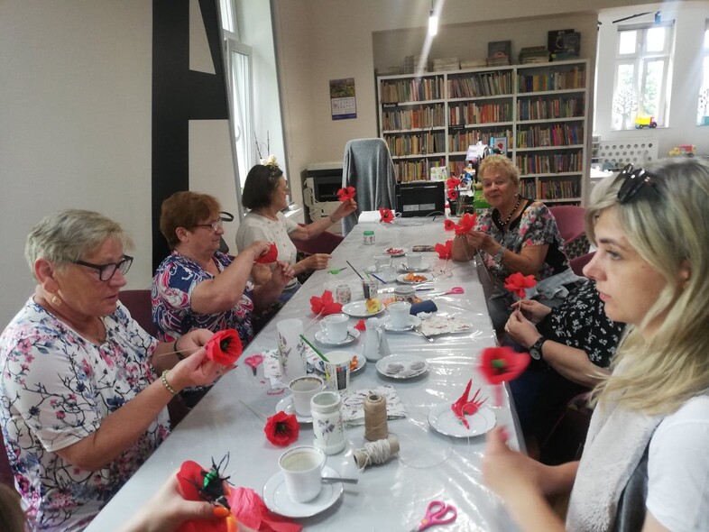 Warsztaty kreatywme dla seniorów - 9.06.2022