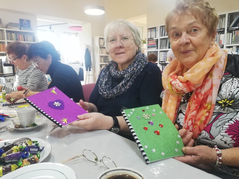 Warsztaty kreatwyne dla seniorów - 13.10.2022