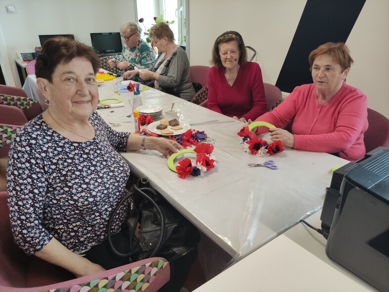 Zajęcia kreatywne dla seniorów - 11.05.2023