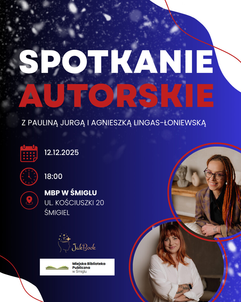 Zapraszamy na spotkanie autorskie